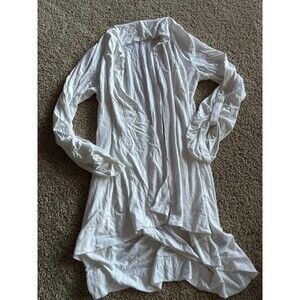 White half sleeve cardigan